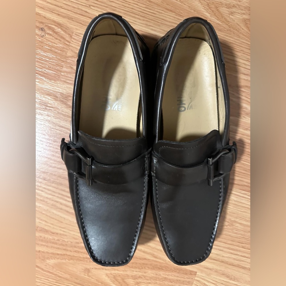 salvatore ferragamo dark brown